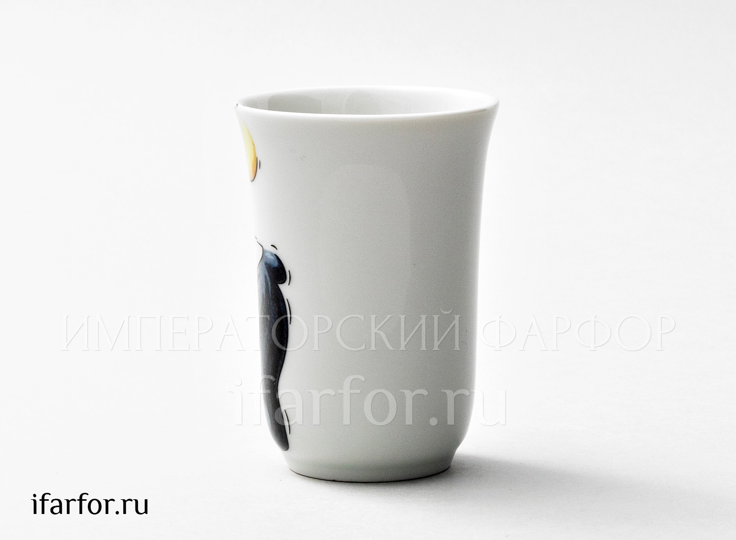 Стаканчик детский «Маленькая панда» Твердый фарфор. 68 x 95 мм.