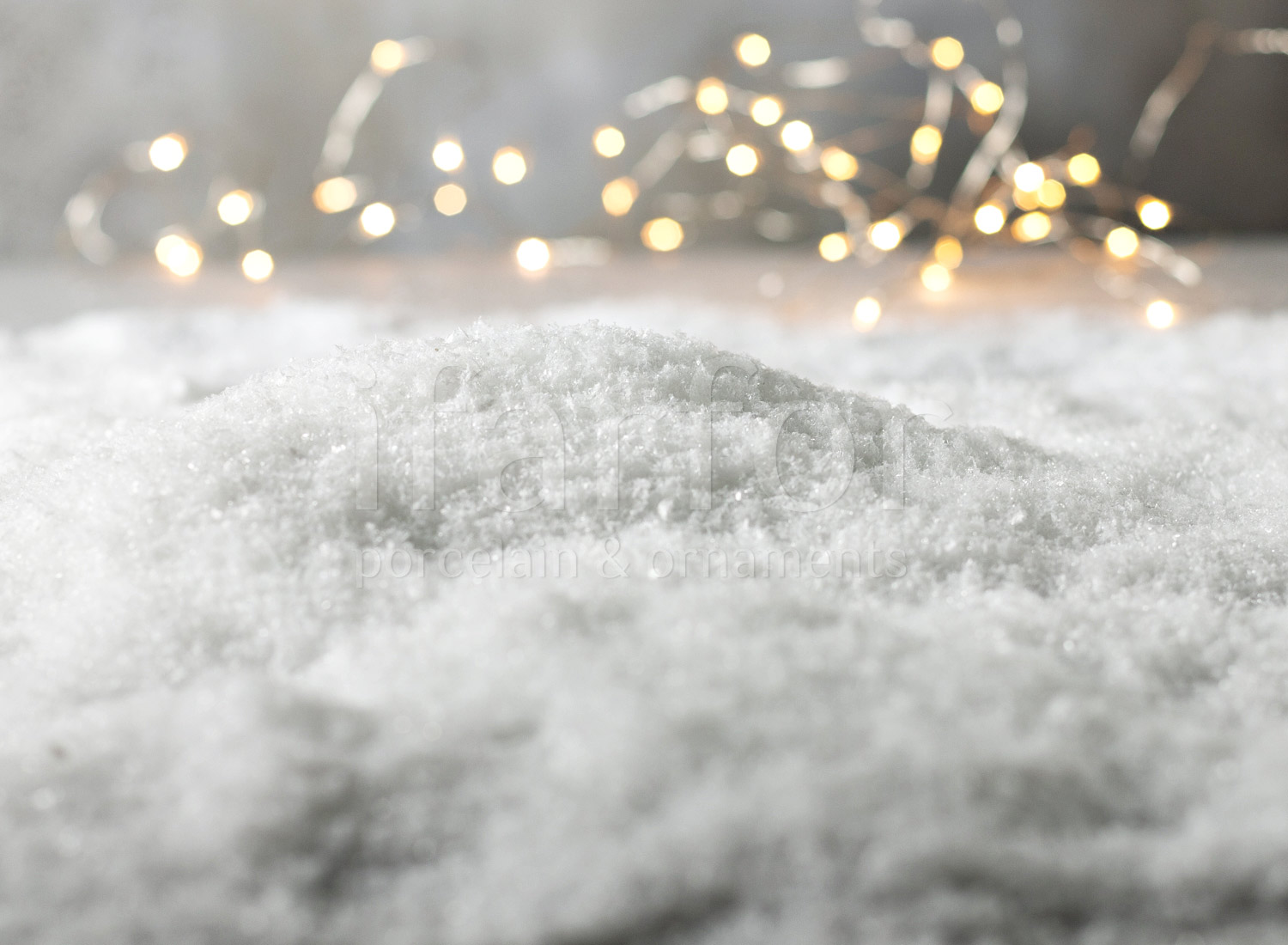 Елочное украшение «Снежная пудра»