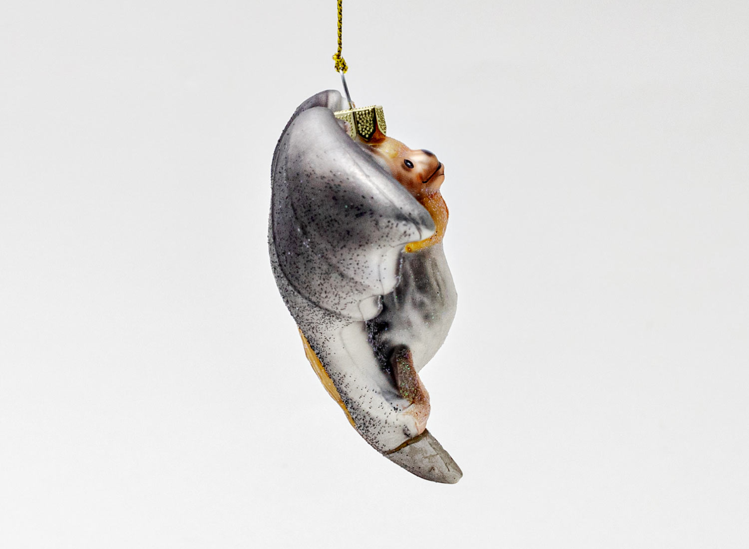 Елочная игрушка «Летучая мышь»