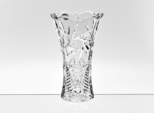 Vase for flowers Pinwheel Crystalite Bohemia