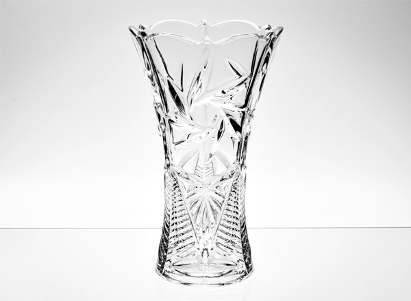 Vase for flowers Pinwheel Crystalite Bohemia