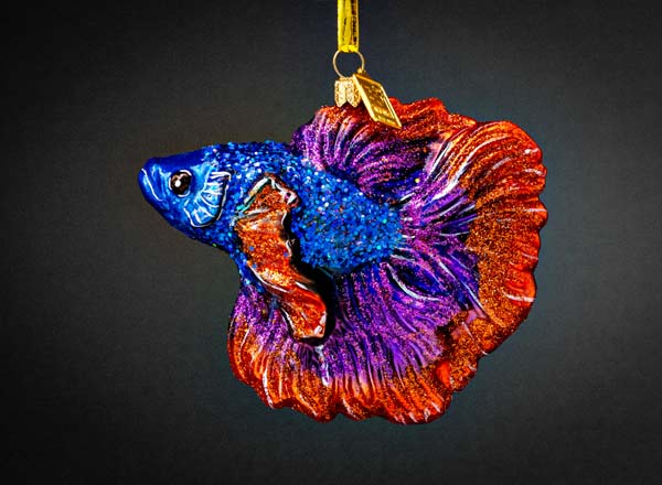Елочная игрушка Бойцовская рыбка