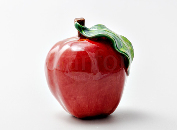 Sculpture Small apple Red