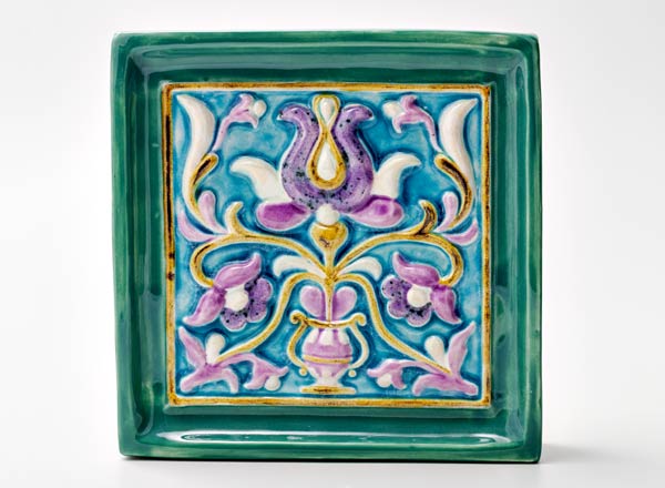 Tile Bouquet 3 turquoise 