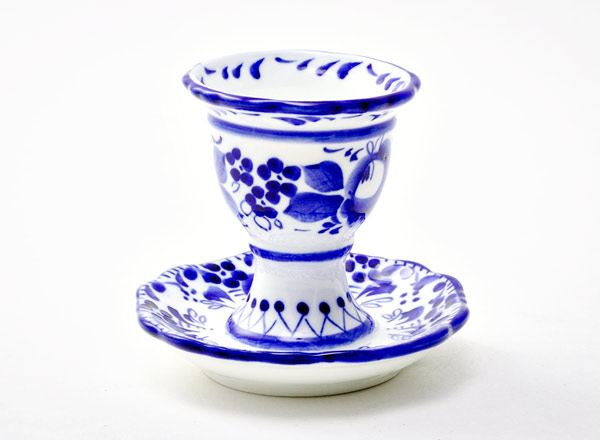 Подставка под яйцо Гжель