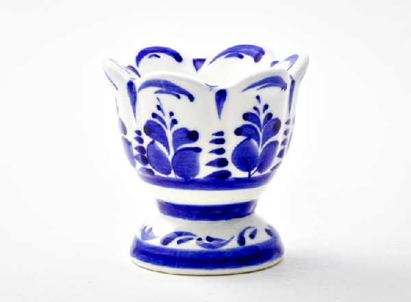 Подставка под яйцо Гжель 1