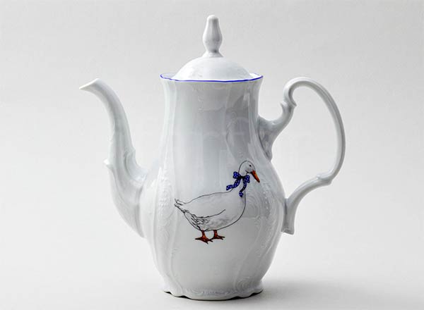 Coffe-pot Bernadotte. Geese Bernadotte