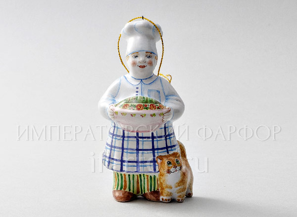 Елочная игрушка Повар