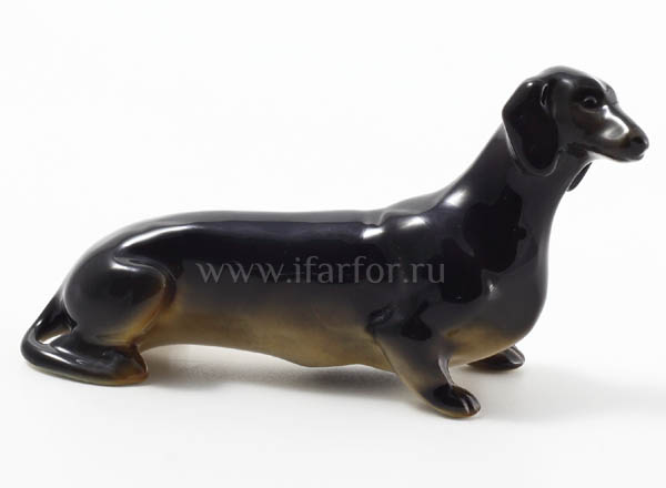 Sculpture Dachshund (small size) Black
