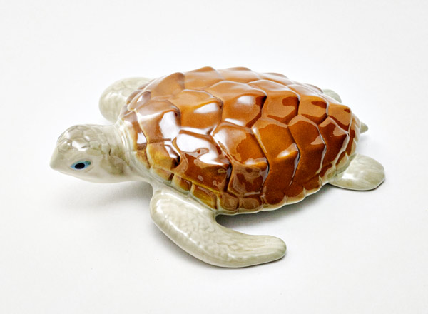 Sculpture Turtle big gray 1