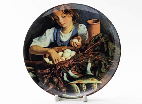 Decorative plate Serebriakova Zinaida On the kitchen