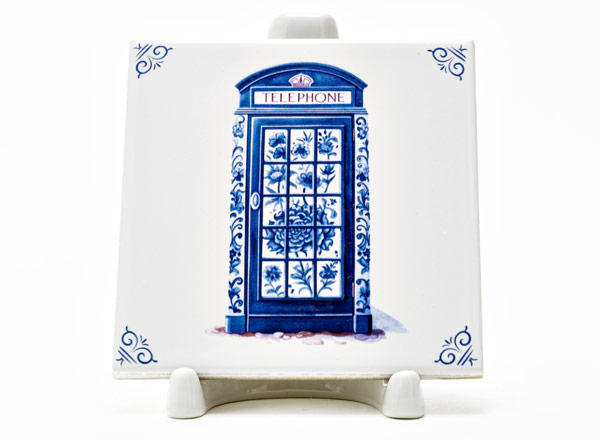 Tile Dutch. Phone booth 