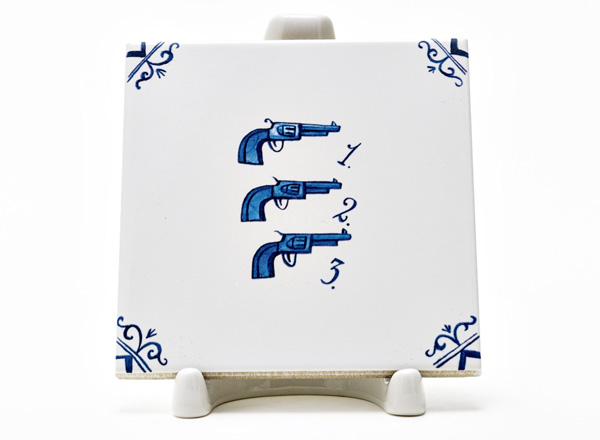 Tile Dutch. Three Colts 