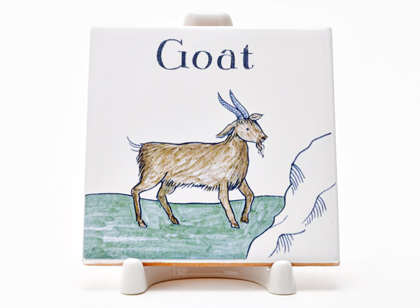 Изразец Голландский. Козел