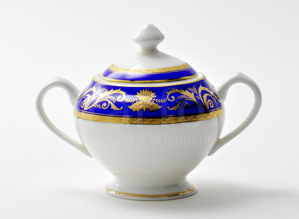 Sugar bowl Cobalt Imperial