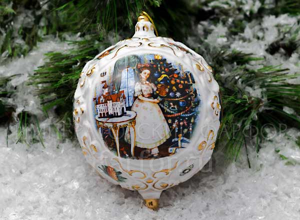 Christmas tree toy Middle Christmas ball Nutcracker