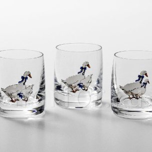Набор стопок для водки Гуси 6/6 AS Crystal