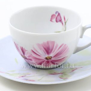 Чашка с блюдцем чайный Jardins d Alice 1/2 Columbia 200 мл.