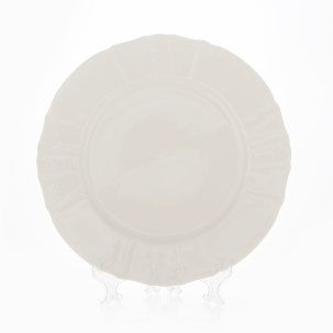 Блюдо круглое Бернадотт Недекорированный Be-Ivory 300 мм.