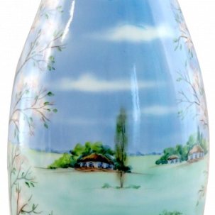 Ваза Мелодия весны (пейзаж) 130 x 340 мм.