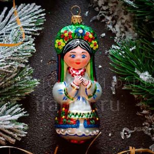 Елочная игрушка Оксана Ночь перед Рождеством 120 мм.