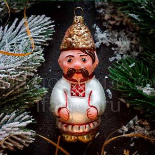 Елочная игрушка Чуб Ночь перед Рождеством 125 мм.