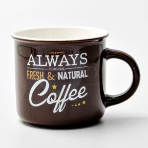 Кружка Always original fresh end natural coffee (шоколад) Royal Classics 440 мл.