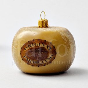 Елочная игрушка Сыр Parmigiano 65 x 60 мм.