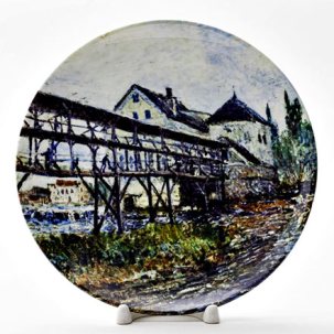 Декоративная тарелка Сислей Альфред Provenchers mill at Moret 200 мм.