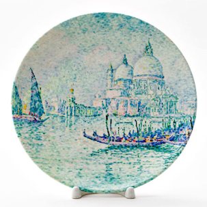 Декоративная тарелка Синьяк Поль Venice. The Salute 200 мм.