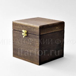 Шкатулка подарочная Шкатулка подарочная серая Шкатулка 140 x 140 x 140 мм.