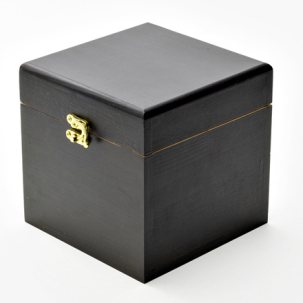 Шкатулка подарочная Шкатулка подарочная темно-коричневая Шкатулка 140 x 140 x 140 мм.