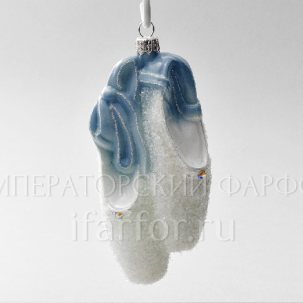 Елочная игрушка Балетки 70 x 150 мм.