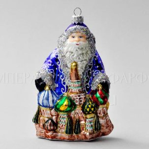 Елочная игрушка Дед Мороз 140 мм.