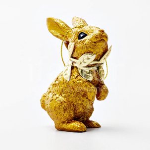 Елочная игрушка Кролик 1 85 мм.