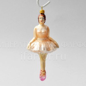 Елочная игрушка Балерина 145 мм.