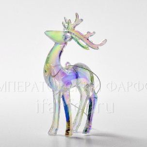 Елочная игрушка Олень 74 x 120 мм.