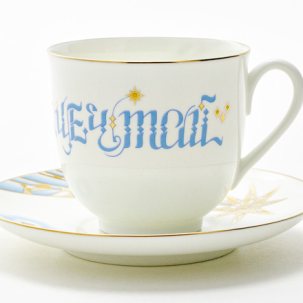 Чашка с блюдцем кофейная Мечтай 1/2 Ландыш 2 180 мл.