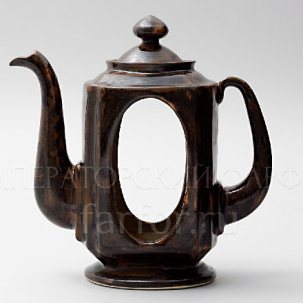 Подсвечник Чайник-фонарь черно-ржавый Чайник-фонарь 200 x 100 x 220 мм.