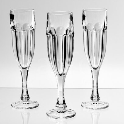 Набор фужеров для шампанского Прозрачный 6/6 Сафари