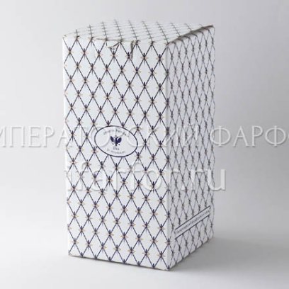 Подарочная упаковка для вазы Кобальтовая сетка Коробка
