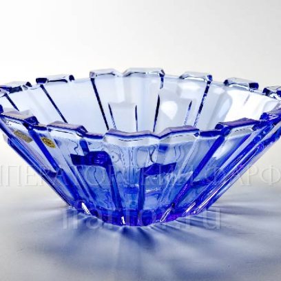 Ваза для фруктов Синий BOHEMIA TREASURY