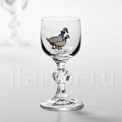 Рюмка для водки Гуси Клаудиа AS Crystal