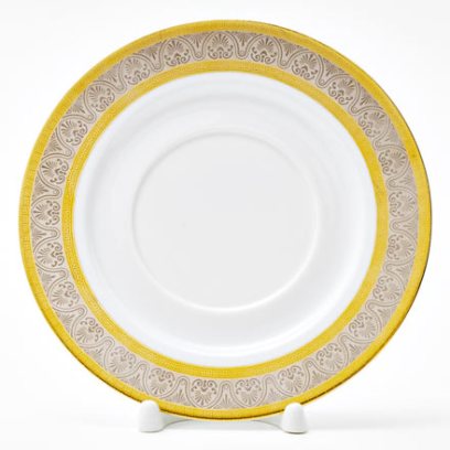 Подставка для соусника Широкий кант платина золото Опал