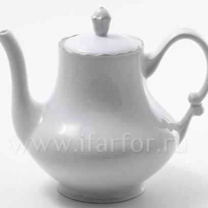 Чайник «Passion Platine 6828» Форма: Colbert. Твердый фарфор. 1000 мл.