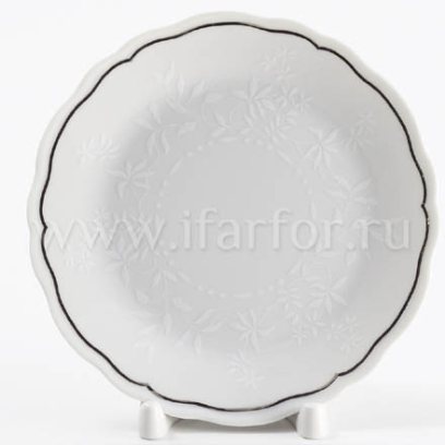 Тарелка для хлеба «Passion Platine 6828» Твердый фарфор. 160 мм.