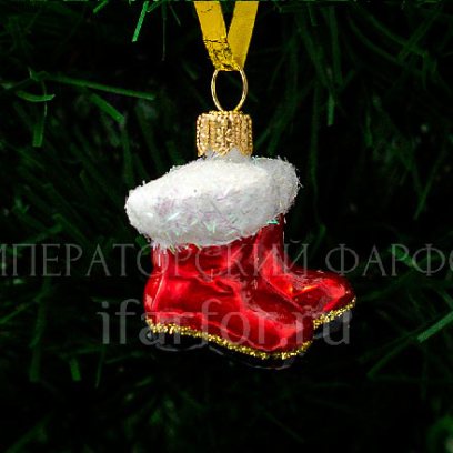 Елочная игрушка Рождественские сапожки