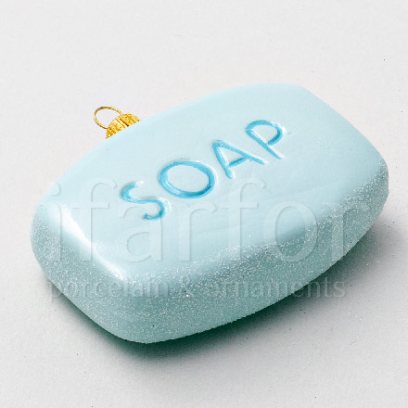 Елочная игрушка Мыло голубое