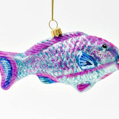 Елочная игрушка Рыба-попугай