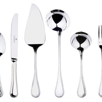 Набор столовых приборов С посеребрением 12/68 Перл